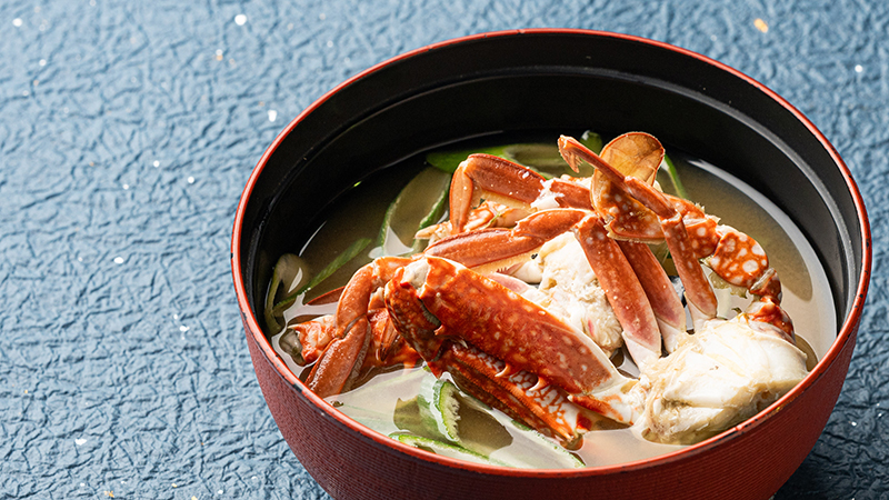 カニ汁に変更可能