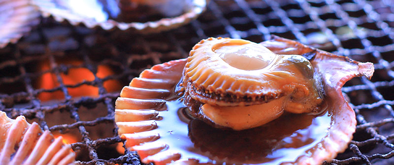 浜焼きコーナー