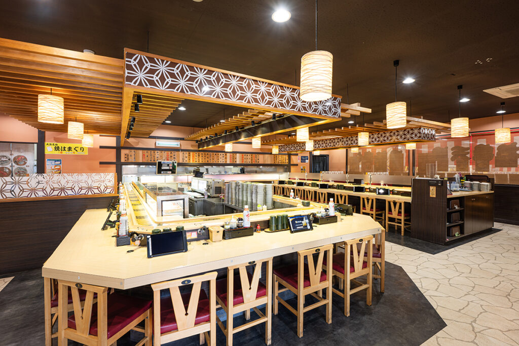 ベテラン職人が握る前浜直送の新鮮ネタ